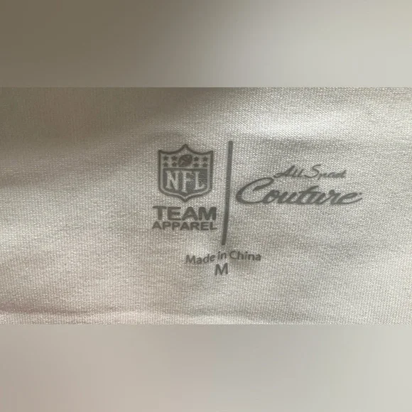 NWT All Sport Couture NFL Team Apparel New York Jets Long Sleeve Top - Picture 7 of 7